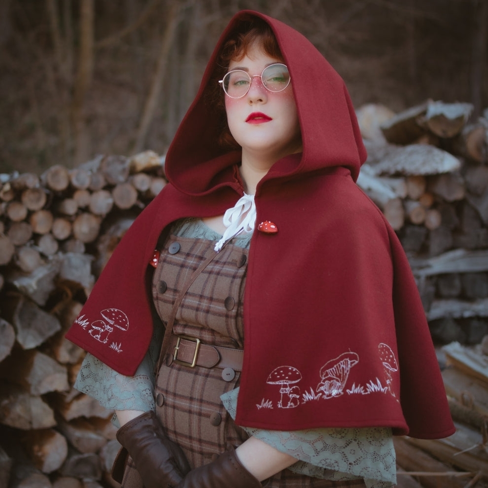 The Mushroom Capelet from Valkyrie Custom Wear